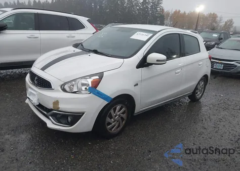 2017 Mitsubishi Mirage Se from USA, damaged, VIN ML32A4HJ8HH021012